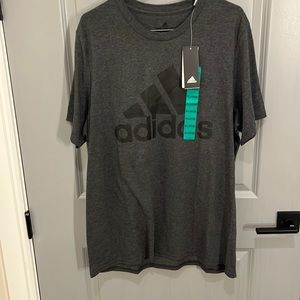 XL Mens grey Adidas tee